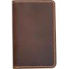 Leather Journal Cover for Moleskine Cahier Notebook Pocket size 3.5″ x 5.5″ Field Notes Cover Personalized Gift Refillable Pocket Cover, Customized Gift