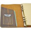 Leather Journal,Vintage A5 Size Leather Organizer Agenda,Refillable Custom Notebook Travel Journal,Handmade Journal,Notebook Personalized Wedding Gift