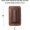 Pen Holder Clip,Leather Notepad Accessory,Leather pen Pencil Holder Clip for Notebook Journal,Single Pen Holder,Perfect Gift