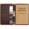 Personalized Leather Journal Cover For Moleskine Cahier Notebook Pocket Size 3.5″ X 5.5″ Field Notes Cover Personalized Gift Refillable Pocket Cover