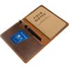 Personalized Leather Journal Cover With Pen Holder For Field Notes 3.5″ X 5.5″ For Moleskine, Handmade Vintage Leather Cover For Notebooks,Customized Gifts