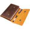 Personalized Refillable Leather Journal Cover for Moleskine Cahier Notebook Pocket size with pen holder 3.5″ x 5.5″ Field Notes Cover