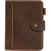 Personalized Size A5 6 Ring Leather Refillable Planner Binder, Travelers Journal, Sketchbook, Distressed Leather, Travel Journal For Men Women （Lined Paper 160 Pages）, Customized Gift