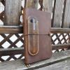 Vintage Personalized Leather Journal Notebook,Handmade Journals Blank Books，Leather Journal Traveler’S Notebook Journals For Men,Christmas Gift