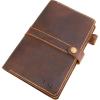 Personalized Leather Journal Cover for Moleskine Large Size Hard Cover Notebook, Handmade Leather Cover for 5″x8.25″ Hardback Notebook
