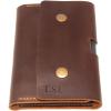 Personalized Refillable Leather Journal Cover for Moleskine Cahier Notebook Pocket size with pen holder 3.5″ x 5.5″ Field Notes Cover