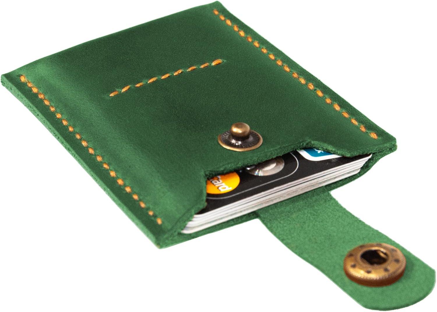 image:imageChristmas Gift Personalized Custom Card Holder Minimalist Front Pocket wallet Pop up Wallet Slim Leather Card Holder Fathers Day gift Anniversary