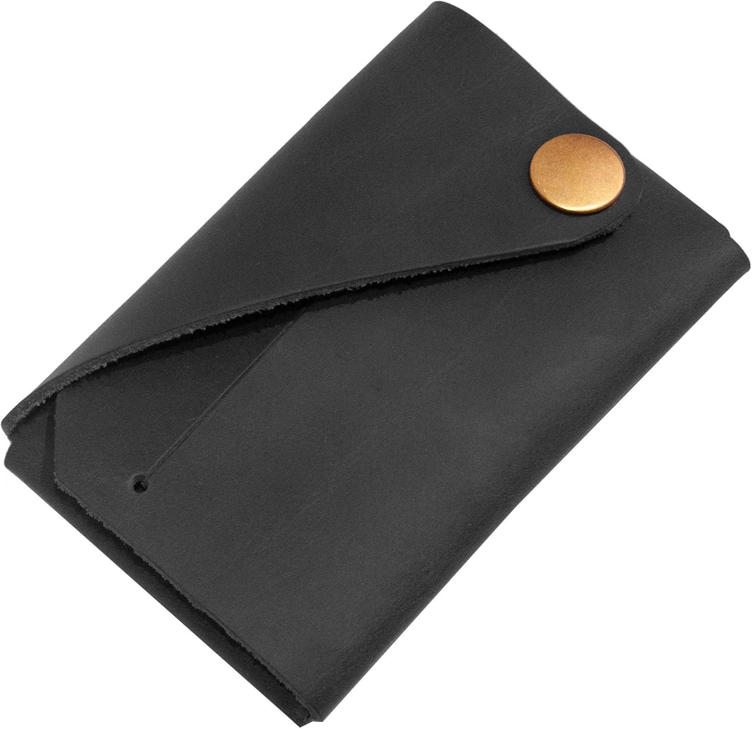image:imagePersonalised Card holder wallet Leather Business Card Holder Small Slim Leather Card Case Minimalist Card Holder Wallet Front Pocket Wallet Business Card Wallet