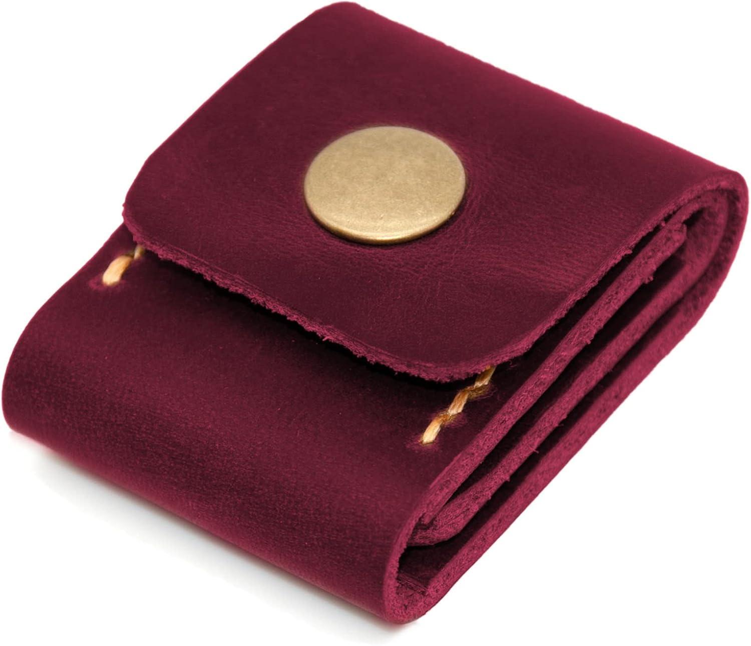 image:imagePersonalized Genuine Leather SD Memory Card CaseWalletHolder 3 Card Capacity Fits In Any Camera Bag Great For Travel Photography
