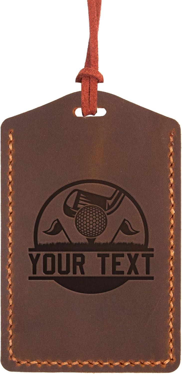 image:imagePersonalized Golf Bag Tag with 3 Wooden Tees Personalized Golf Gifts for Men Golf Gifts for Women Custom Golf Accessories Golf Christmas Gifts Golfer Gift