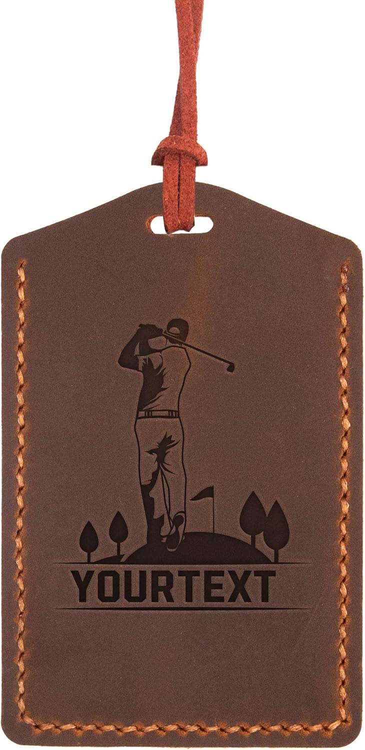 image:imagePersonalized Golf Bag Tag with 3 Wooden Tees Personalized Golf Gifts for Men Golf Gifts for Women Custom Golf Accessories Golf Christmas Gifts Golfer Gift