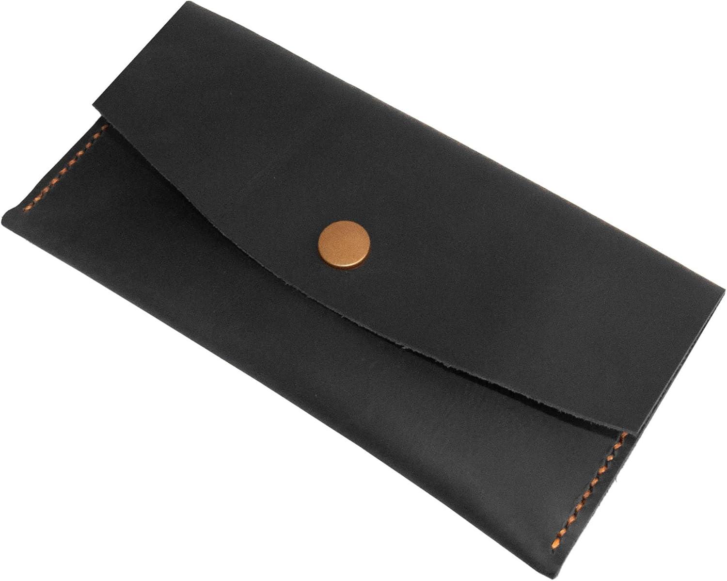 image:imagePersonalized Leather ClutchWomen Leather WalletPhone Card Holder WalletLong Wallet Handmade Slim WalletGift For MomAnniversary Gift