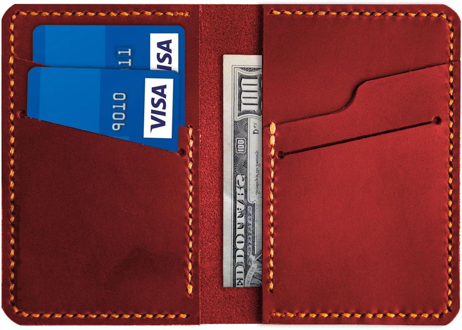 image:imagePersonalized Minimalist Leather Bifold Wallet Slim Credit Card Holder Monogrammed Groomsmen Gift Front Pocket Case Minimalist Wallet Daily Use Wallet Christmas Gift