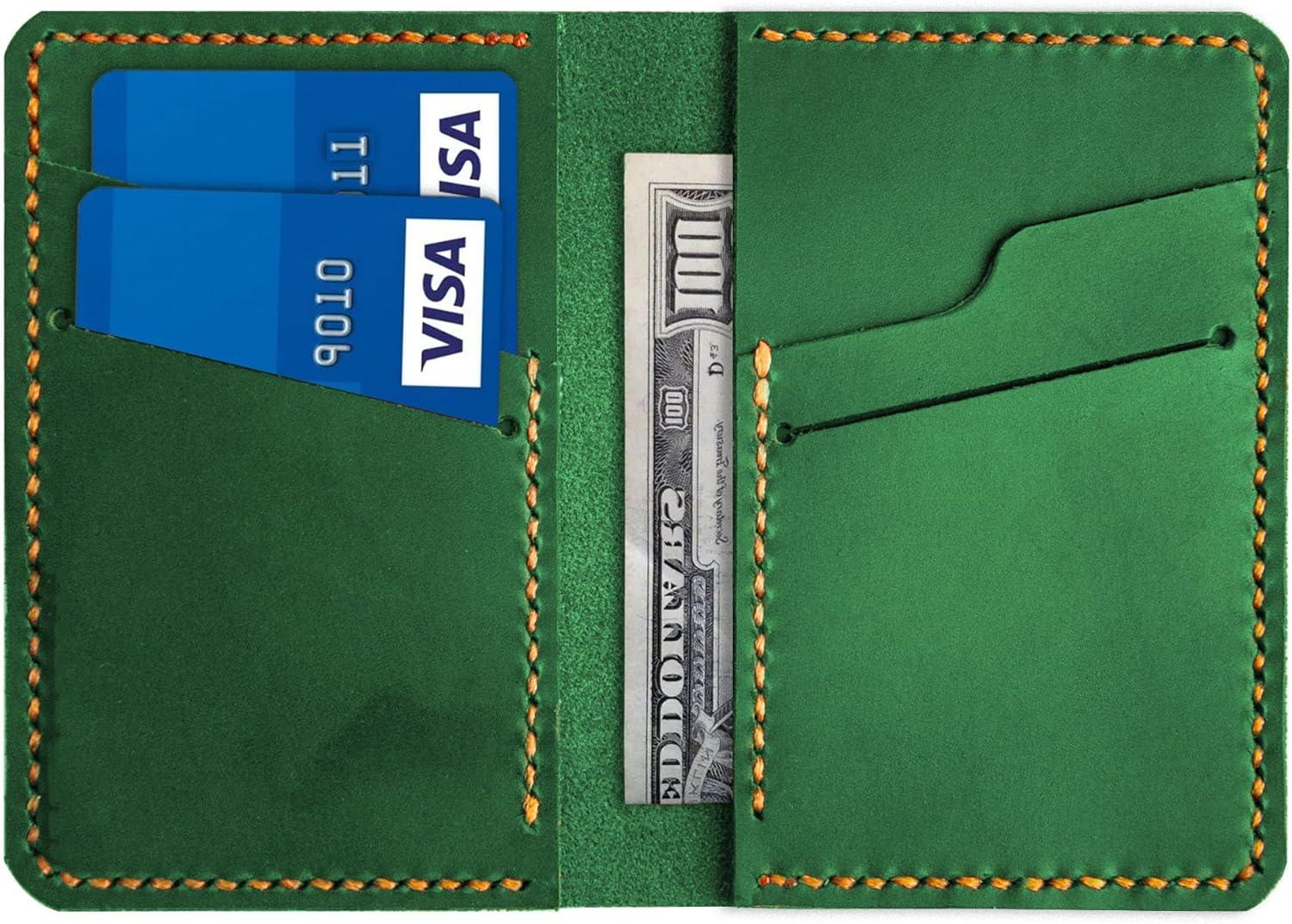 image:imagePersonalized Minimalist Leather Bifold Wallet Slim Credit Card Holder Monogrammed Groomsmen Gift Front Pocket Case Minimalist Wallet Daily Use Wallet Christmas Gift