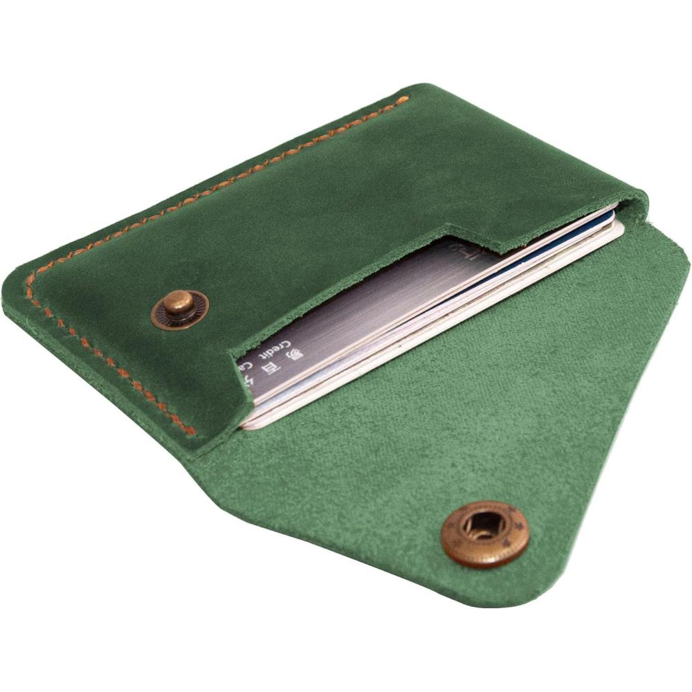 image:imageLeather Card Holder Wallet Anniversary Credit Card Wallet Custom initials Slim Card Wallet Minimalistic Unisex Slimline Design Wallet