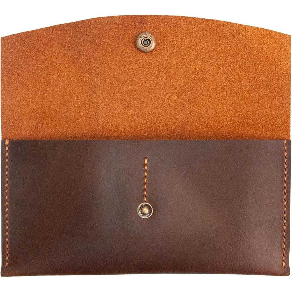 image:imagePersonalized Leather ClutchWomen Leather WalletPhone Card Holder WalletLong Wallet Handmade Slim WalletGift For MomAnniversary Gift