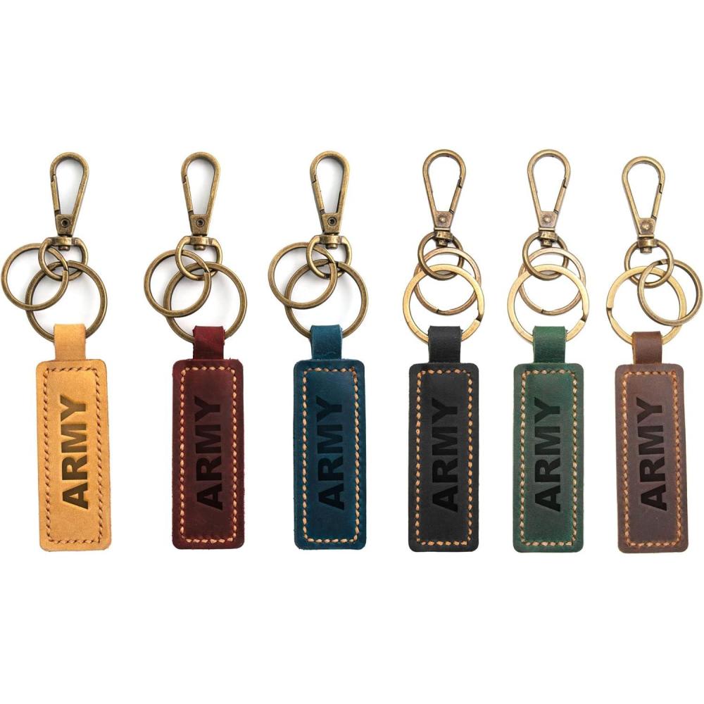 image:imagePersonalized Leather Keychain Custom Leather Keychain Monogrammed Leather Keychain Customized Engraved Logo Keychain Best Personalized GiftCustomized Gifts
