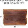 Leather Card Holder, Custom Minimalist Cardholder, Credit Card Holder, Slim Card Holder Gift, Credit Card Holder, Small Leather Card Wallet,Business Card Case (Brown)(Brown)