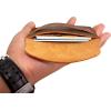 Leather Card Holder, Custom Minimalist Cardholder, Credit Card Holder, Slim Card Holder Gift, Credit Card Holder, Small Leather Card Wallet,Business Card Case (Brown)(Brown)