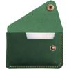 Leather Card Holder Wallet, Anniversary Credit Card Wallet, Custom initials Slim Card Wallet, Minimalistic, Unisex Slimline Design Wallet.