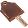 Leather Key Cover, Leather Key Cap, Key Covers for House Keys, Key Cover, Personalized Key Cap, Leather Key Cover,Leather key fob Belt loop, Leather two pieces Gift