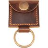 Leather Ring Holder, Wedding Ring Travel Case, Customized Ring Holder, Pouch His and Hers Ring Pouch Engagement Ring Pouch,Ring Pouch, Gym Ring Holder, Earring Keychain Holder