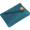 Minimalist Leather Wallet, Personalized Slim Front Pocket Wallet, Men’s Cardholder, Distressed Leather Cardholder, Perfect Gift