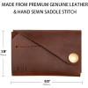 Personalised Card holder wallet- Leather Business Card Holder – Small, Slim Leather Card Case – Minimalist Card Holder Wallet – Front Pocket Wallet – Business Card Wallet