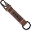 Personalised Leather Keychain, Leather Keyring, Coordinates Keychain, Initial Keychain,Custom Keychain, Anniversary, Wedding, Monogrammed Leather Keyring,Christmas Gift