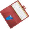 Personalized Checkbook cover handmade, Custom Duplicate Checkbook Cover For Women and Men, Christmas gifts
