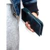 Personalized Handmade Leather Double Phone Long Wallet, dual phone case, Dual Phone Wallet, Good For iphone 14 pro max and all mobile phones