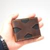 Personalized Leather Card Holder | Leather Credit Card Holder| Anniversary Credit Card Wallet | Dad Birthday Gift | Anniversary Gift For Him | Father Boyfriend Husband| Leather Gift For Him