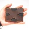 Personalized Leather Card Holder | Leather Credit Card Holder| Anniversary Credit Card Wallet | Dad Birthday Gift | Anniversary Gift For Him | Father Boyfriend Husband| Leather Gift For Him