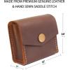 Personalized Leather Coin Pouch, Change Leather Case, Leather Coin Purse, Leather Coin Wallet, Dices Case, Earphone Case Jewelry Pouch, Small Leather Gift Idea