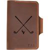 Personalized Leather Golf Scorecard Holder Cover, Handmade Yardage Book Cover Holder With Pencil Holder, Custom Leather Yardage Book Cover Holder, Golf Gift