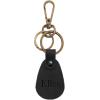 Personalized Leather Keychain, Custom Engraved Key Chain Gifts For Men and Birthday, Monogram Key Fob Gift For Boyfriend, Hand Tooled Leather Keychains – Teardrop Keychain