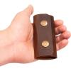 Personalized Minimalist Key Holder Vintage leather Key Organizer Keychain Key Cover Leather Key Pouch Key Case Key Holder