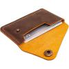 Personalized Slim Wallet, Fathers Day Gift, Minimalist Leather Card holder