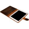 Personalized Vintage Distressed Leather Ipad Case Organizer For Ipad Pro 11/12.9 Ipad 10.2 Ipad Mini 5 4 3 2 Ipad Air 4 3 10.5 9.7, Leather Magnetic Ipad Case, Customized Gift