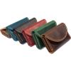 Personalized,Leather Origami Wallet, Coin Purse And Card Case Wallet, Leather Business Card Holder, Credit Card Holder, Magnet button wallet
