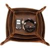 Valet Tray-Personalized Catchall-Personalized Valet Tray-Leather Desk Caddy-Handcrafted Leather Valet Tray-Gifts For Men