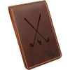 Personalized Leather Golf Scorecard & Yardage Book Holder, Personalized Golf Gift, Yardage Book Holder, Gifts for Dad, Gifts for Golfers