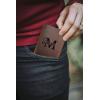 personalized slim leather business card case wallet,Minimalist Leather Wallet, Credit Card Wallet, Leather Wallet, leather card sleeve, Unisex Wallet