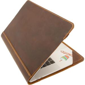 Vintage Personalized Leather Computer Case, Suitable for MacBook Pro 14 Inch Case, MacBook Air 13inch ， MacBook Pro 13 Inch ，MacBook Pro 15 Inch，MacBook Pro Case