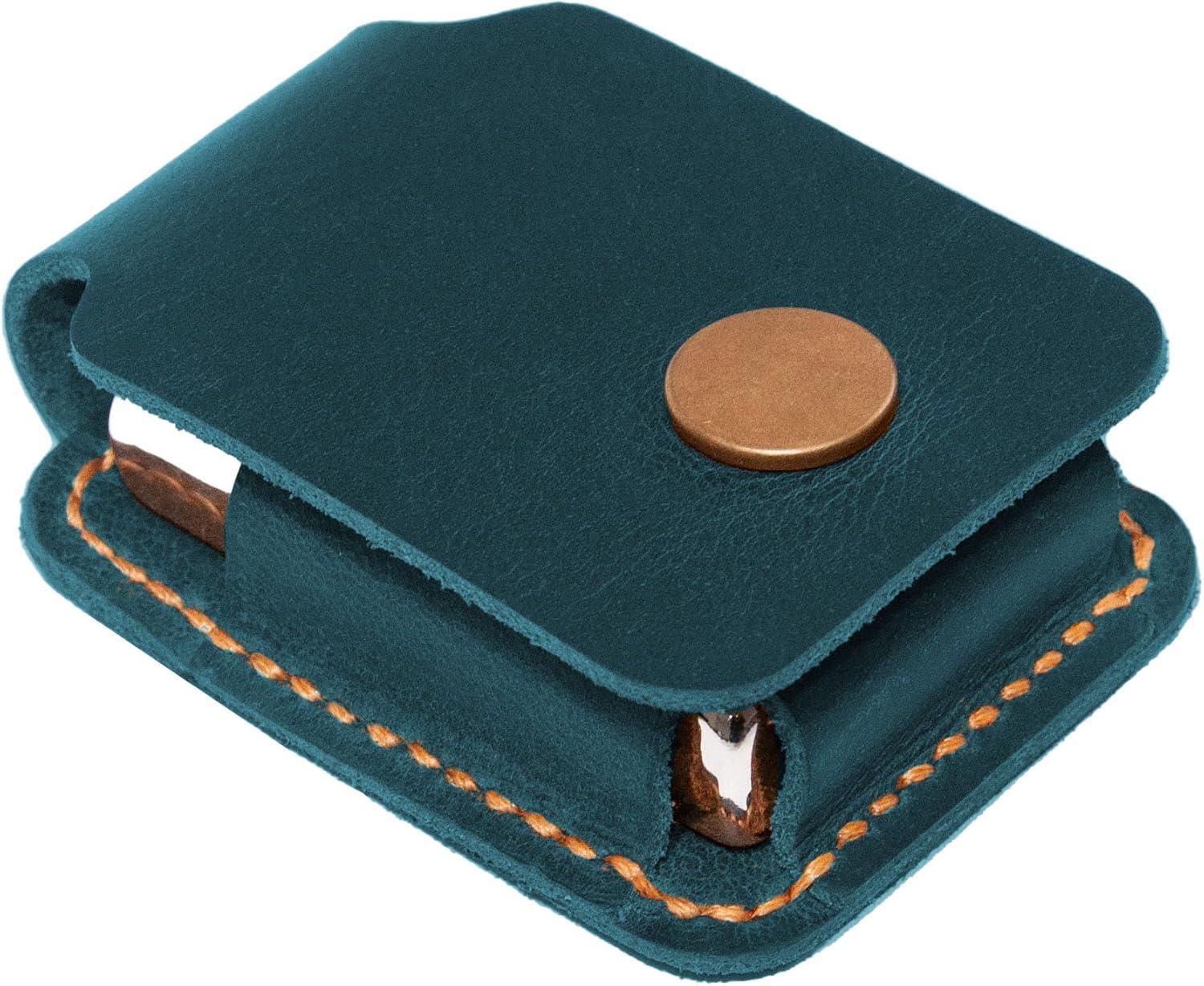 image:imagePersonalized Leather Lighter Case Handmade Leather Lighter Case for Men for Leather Zippo Cover Engraved Leather Lighter Holder Belt Case Birthday Gift for Him or Her