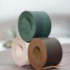 Brown Green Distressed Leather Strap, Full-Grain Leather Strip (3mm) Thickness,39 Inches (1m)