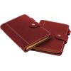 Leather A5 binder planner, Refillable leather journal, Leather notebook, A5 ring binder, Custom gift for him, Leadership Gifts, Corporate Gifts for Clients (Brown)(Red)