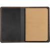 Leather Journal Cover for Moleskine Cahier Notebook Pocket size 3.5″ x 5.5″ Refillable Pocket Cover (Red)(Brown)