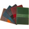 Leather Journal Cover for Moleskine Cahier Notebook Pocket size 3.5″ x 5.5″ Refillable Pocket Cover (Red)(Red)