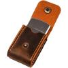 Personalized Leather Lighter Case, Handmade Leather Lighter Case for Men, Engraved Leather Lighter Holder Belt Case, Father’s Day, Birthday Gift